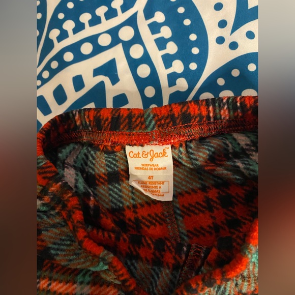 Girls size 4T holiday unicorn BELIEVE pajamas set Cat & Jack - Picture 7 of 7